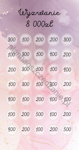 Wyzwanie 8 000zł