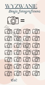 Wyzwanie Sesja Fotograficzna