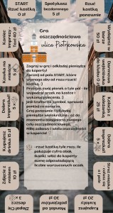 Gra oszczędnościowa - ulica Piotrkowska
