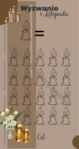 Wyzwanie 1 Listopada (Wszystkich Świętych)