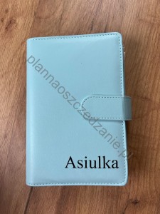 Napis na Segregator z folii samoprzylepnej (personalizacja)